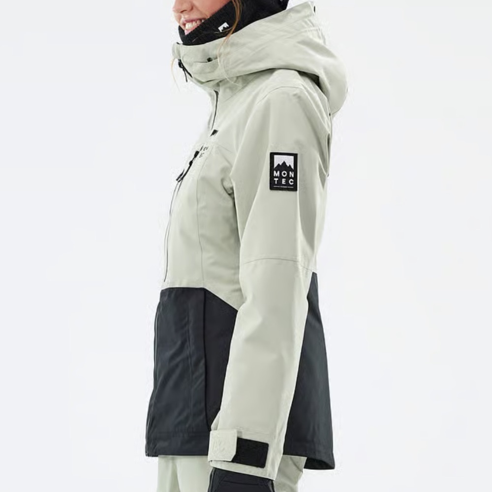 Montec Ski Jacket Women Soft Green/Black - Picture 7 of 9